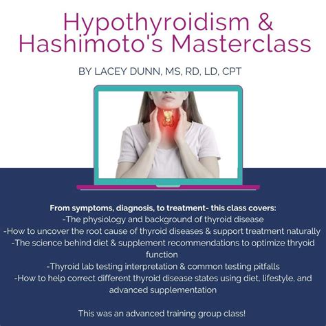 Hypothyroidism & Hashimoto's Masterclass