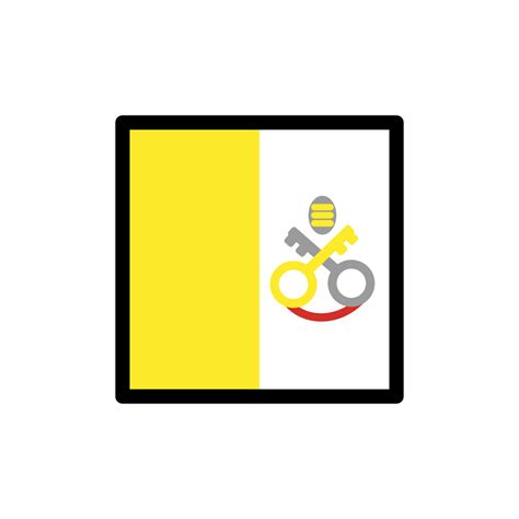 Bandera Ciudad Del Vaticano Emoji