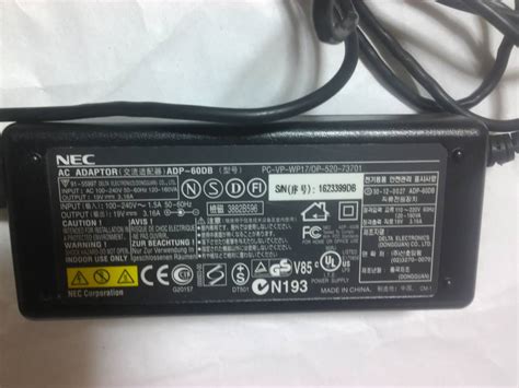 Yahoo オークション NEC AC ADAPTER ADP 60DB