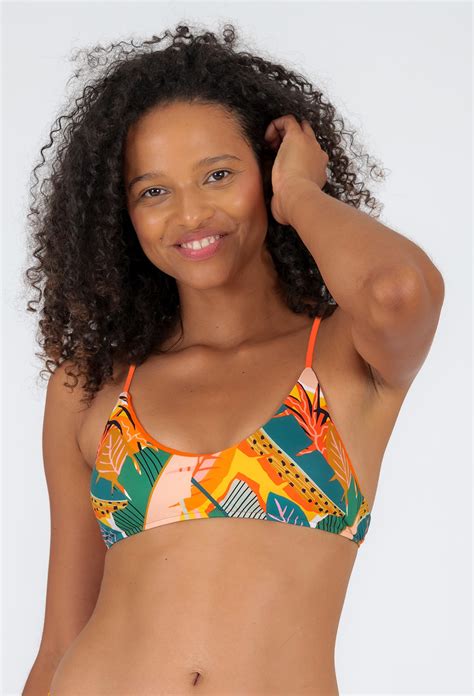 Bikini Tops Top El Arco Bralette Orange Brand Rio De Sol