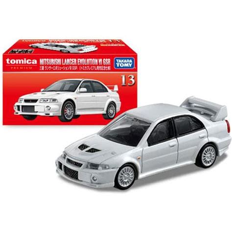 トミカプレミアム No13 三菱 ランサーエボリューションvi Gsr トミカプレミアム発売記念仕様 4904810214311