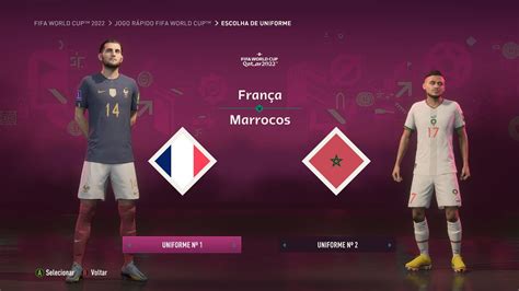 Fifa 23 França 🇫🇷 Vs 🇲🇦marrocos Copa Do Mundo Qatar 🇶🇦2022 Final🏆