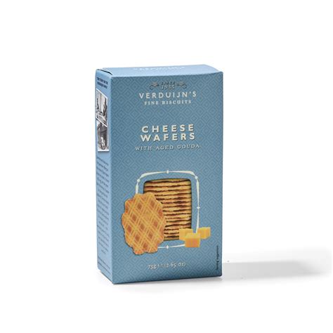 6764 Verduijns Fine Biscuits Zoute Wafels Met Zeewier 75 Gram