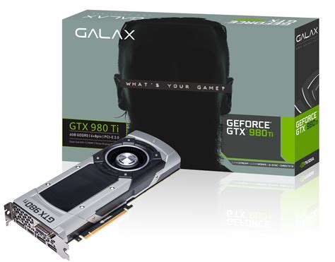 Nvidia Geforce Gtx 980 Ti Official Pictures Unveiled Nvttm Cooler