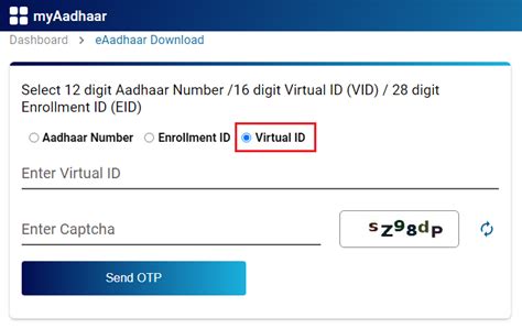 Aadhaar Card Download How To Download And Print E Aadhar Card Online