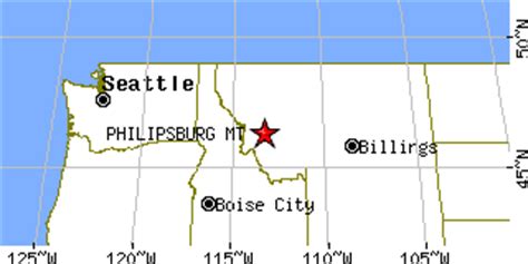 Philipsburg, Montana (MT) ~ population data, races, housing & economy