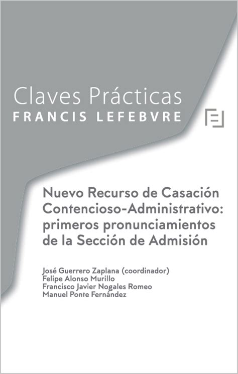 Manual Recurso De Casación Contencioso Administrativo