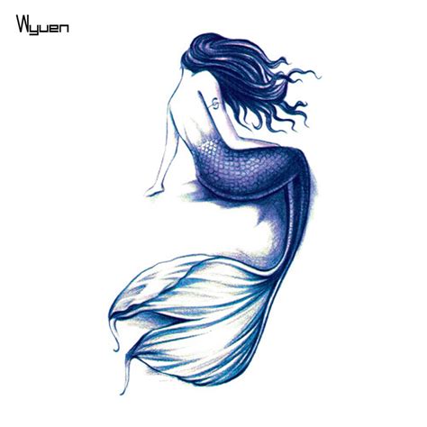 Mermaid Tattoo Drawing At Explore Collection Of