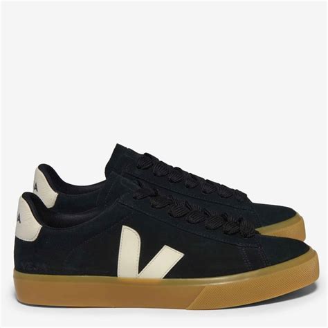 Veja Campo Bold Zapatilla Urbana Mujer Negro Veja Falabella