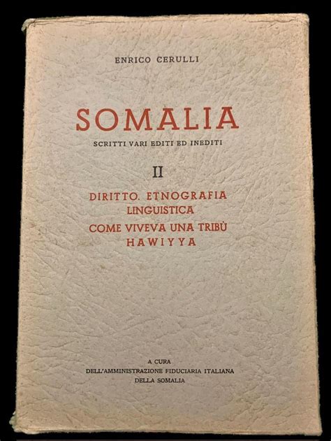 ILIG weyne 🇸🇴 #HALANEOUT on Twitter: "Enrico Cerulli, an Author on key ...