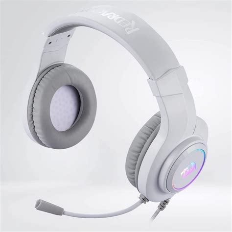 Redragon Hylas H Rgb Aud Fonos Gaming Mm Blanco Kemik Guatemala