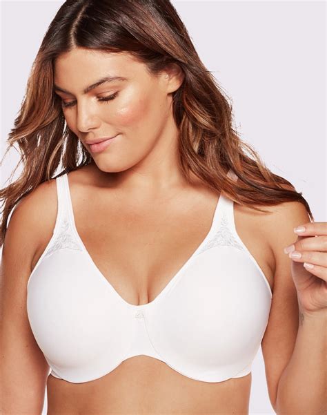 Bali Passion For Comfort Minimizer Underwire Bra White 42ddd Womens