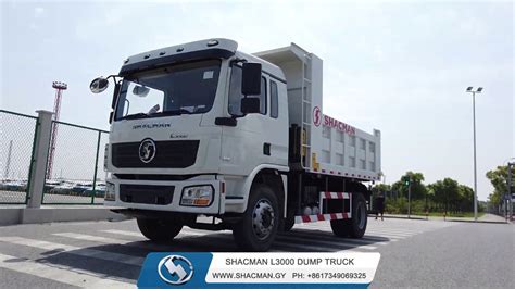 Shacman L3000 4x2 Dump Truck With 210HP Cummins Engine YouTube