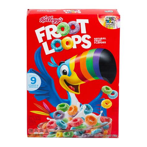 Buy Kelloggs Froot Loops Breakfast Cereals 286g Online In Jordan