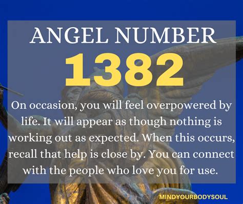 1382 Angel Number Meaning And Symbolism Mind Your Body Soul