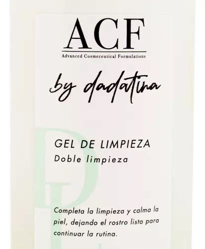 Acf Dadatina Gel De Limpieza Doble Facial Apto Vegano Gr En Venta En