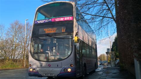 First Manchester 37286 MX07 BSV Volvo B9TL Read Description Please