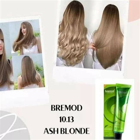 BREMOD PERFORMANCE HAIR COLOR 10 13 ASH BLONDE Shopee Philippines