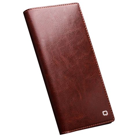 Qialino Original Genuine Leather Flip Wallet Case F Samsung Galaxy S