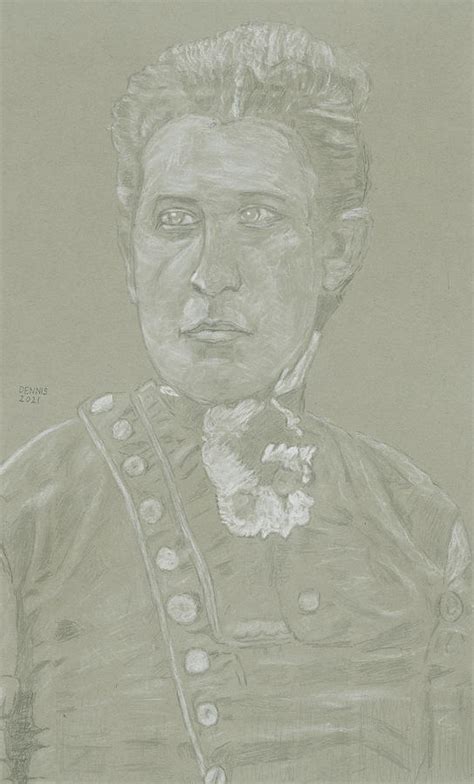 Ida Tarbell Drawing By Dennis Larson Fine Art America