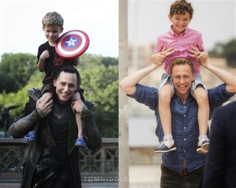 Unbetitelt — TOM HIDDLESTON WITH KIDS IS SUCH A BLESSING. I...