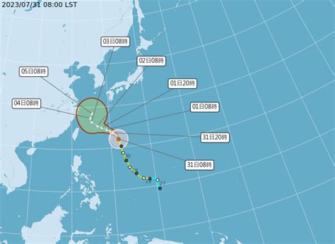 颱風路徑潛勢圖的紅圈是暴風圈？氣象局一圖解答 生活 Newtalk新聞