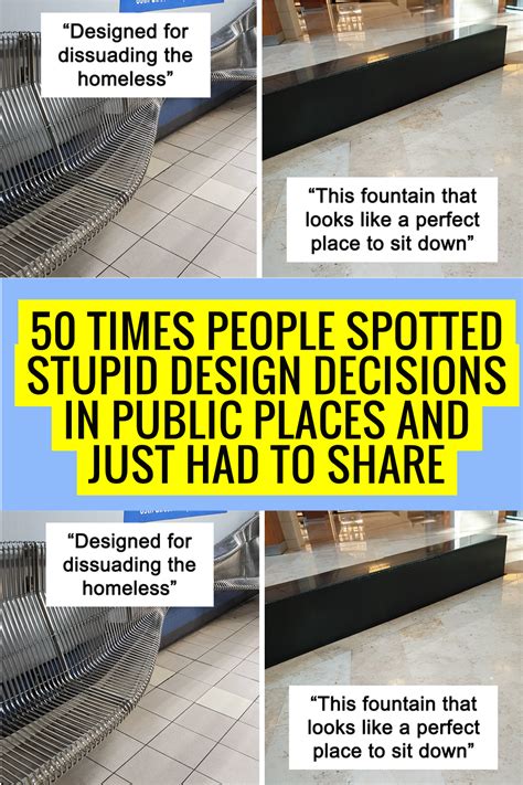 Times People Spotted Stupid Design Decisions In Public Places And