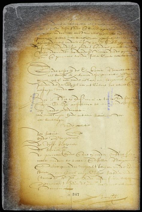 Document Letter From The Burgomasters And Schepens To Director And