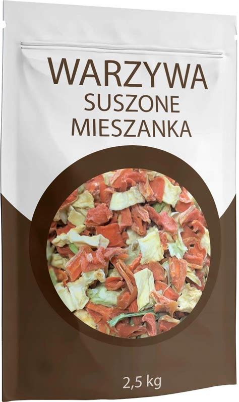 Kol Pol Warzywa Suszone Naturalne Mieszanka Warzyw 2 5kg Ceny I