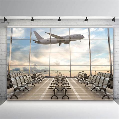 Amazon TERSUM Durable Soft Fabric Airport Terminal Backdrop