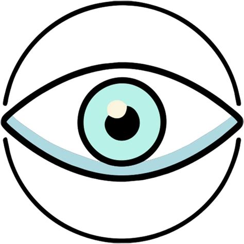 El Icono Del Ojo Vector Premium