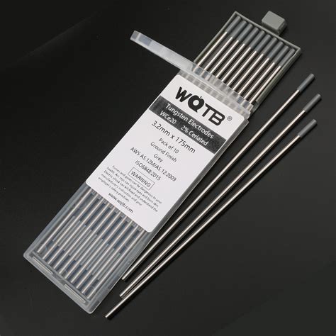 Wqtb Tungsten Electrodes Tig Tungsten Rods Wt Wl Wl Wc Wzr Wp