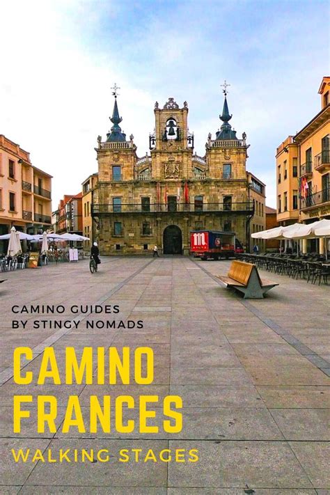 Camino Frances walking stages 2024, PDF and GPX files | The camino ...