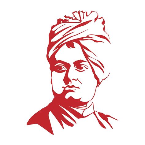 Swami Vivekananda Outline Drawing Illustration And National Youth Day