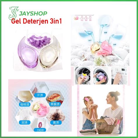 Jual Laundry Gel Ball In Sabun Cuci Pembersih Pakaian Pewangi