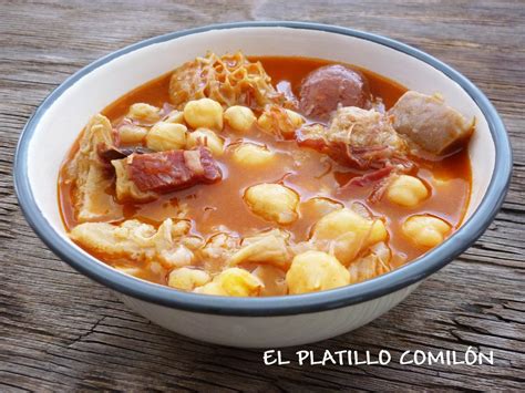 Callos A La Madrile A Con Garbanzos Cocinados En Olla R Pida El