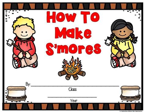 Smores Themed Unit Literacy And Math Activities And Center Classroom