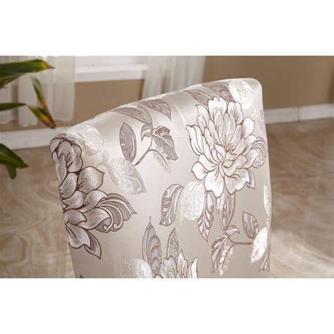 Bellasario Collection Elegant Floral Parsons Chair And Reviews Wayfair