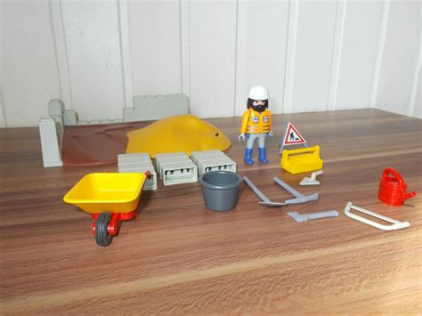 Playmobil 4138 Compact set construction maçons chantier travaux