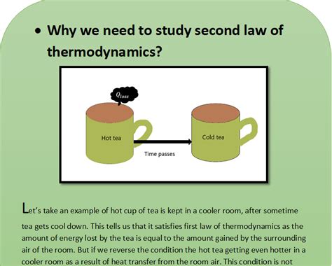 Second Law Of Thermodynamics