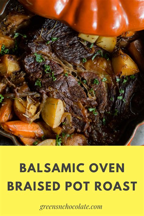 Balsamic Oven Braised Pot Roast Artofit