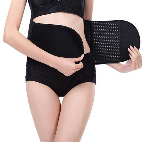 Women Waist Trainer Corset Abdomen Body Shapers Belt Non Slip Puerperal