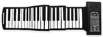 Roll Up Piano 88 Keys With Bluetooth Connectivity D88