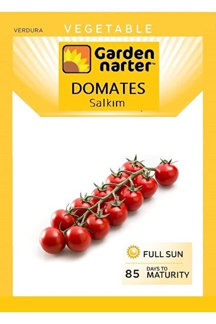 GARDEN NARTER Salkım Domates Tohumu Doğal Organik Tohum Pakette 30