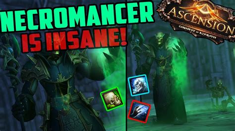 The New NECROMANCER Class Is INSANE Ascension WoW Conquest Of