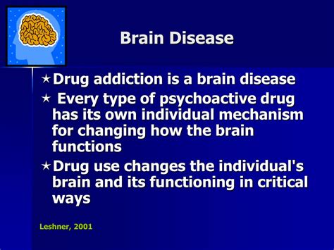 Ppt Addiction Is A Brain Disease Powerpoint Presentation Free