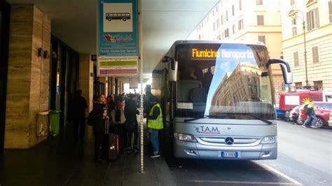 Rome Airport Bus Timetable To Termini