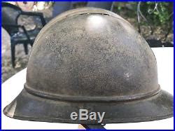 Casque Adrian Zouave Tirailleur Re Guerre Mondiale