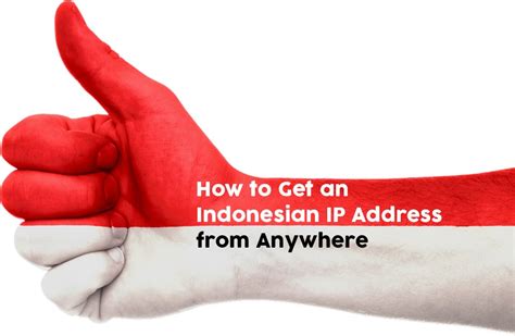 indonesian ip address