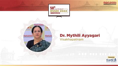 Rssdi Tv 2022 Monologue By Dr Mythili Ayyagari Visakhapatnam Youtube